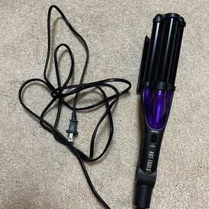 Hot Tools Black and Purple Hair Waver